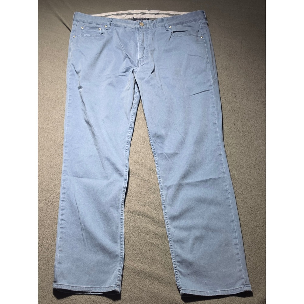 Vineyard Vines Mens 40x30 Blue Gray 5-Pocket Pants 1P001130 Cotton Blend Stretch